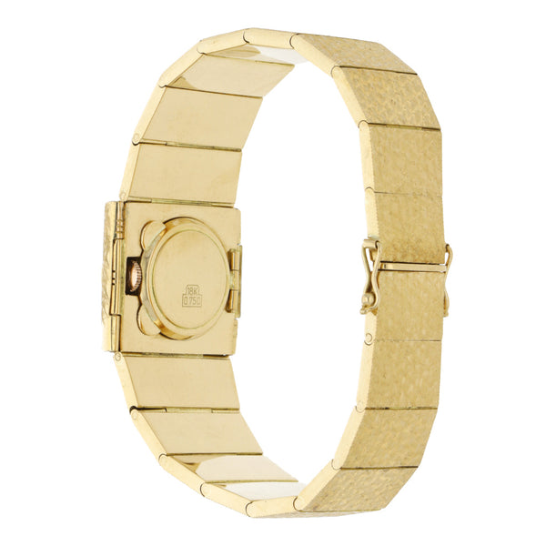 Reloj Omega para dama en oro.