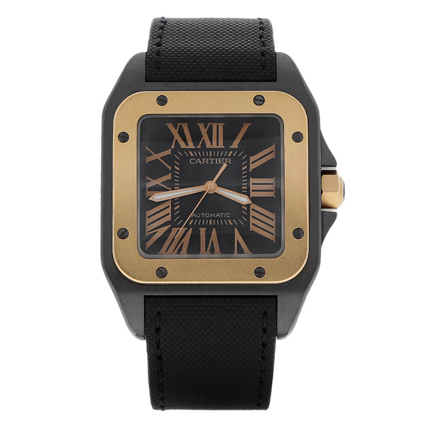 Reloj Cartier para caballero modelo Santos 100.