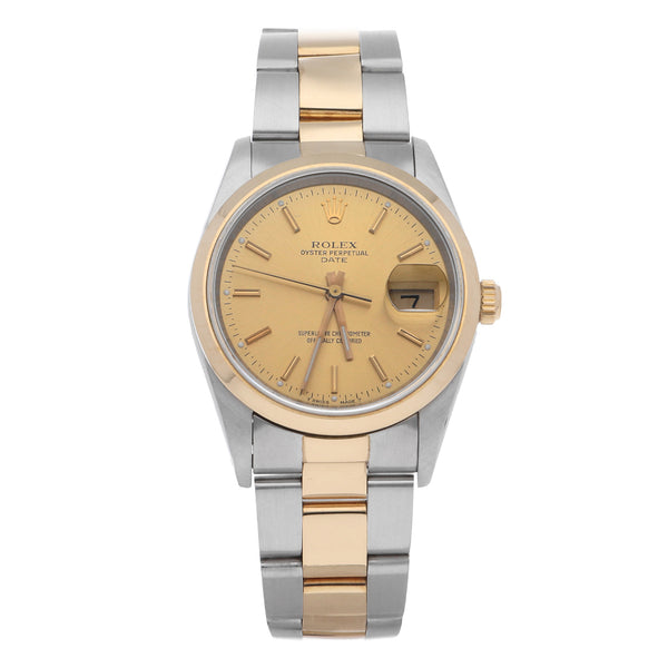 Reloj Rolex para caballero modelo Oyster Perpetual Date.