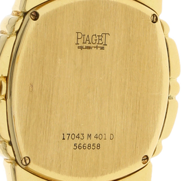 Reloj Piaget para caballero en oro.