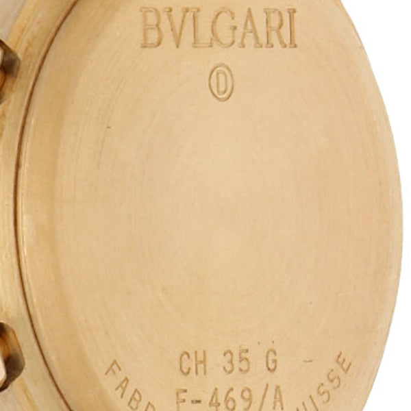 Reloj Bvlgari para caballero en oro.