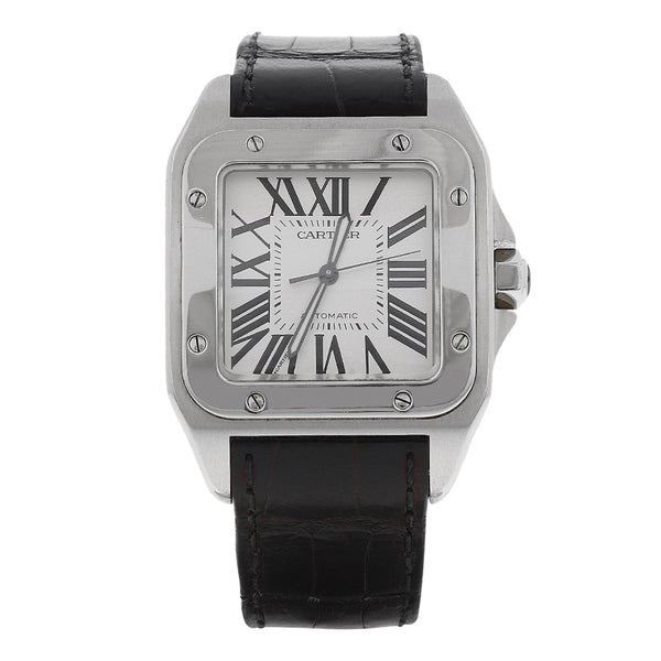 Reloj Cartier para caballero modelo Santos 100.