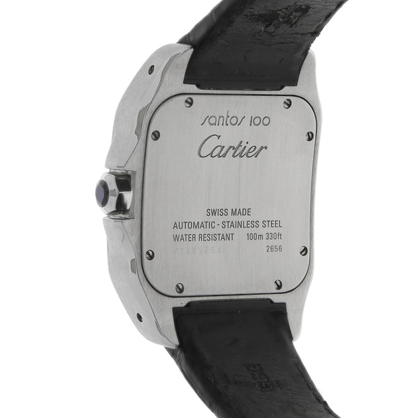 Reloj Cartier para caballero modelo Santos 100.