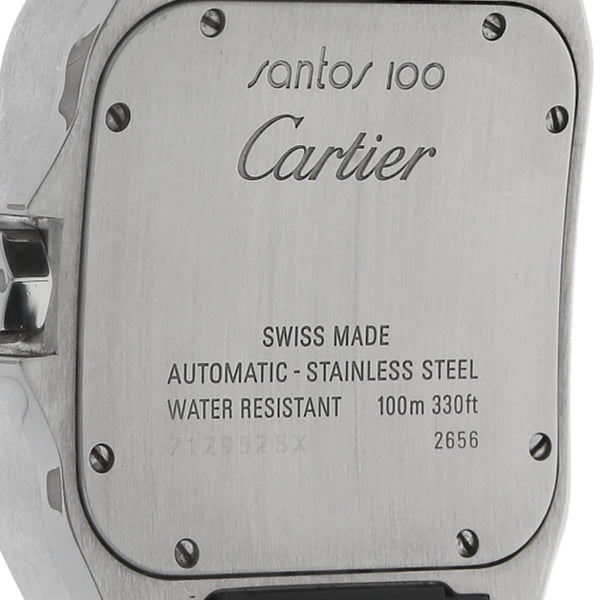 Reloj Cartier para caballero modelo Santos 100.