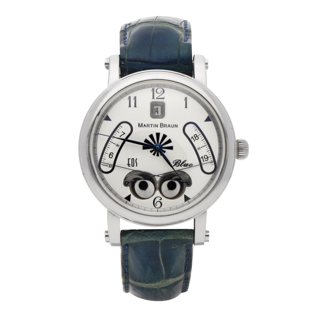 Reloj Martin Braun para caballero modelo Eos Blue. – Nacional Monte de  Piedad