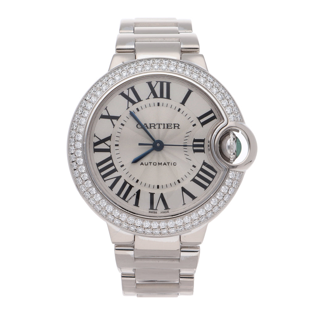 Reloj Cartier para dama modelo Ballon Bleu oro blanco 18k. – Nacional de