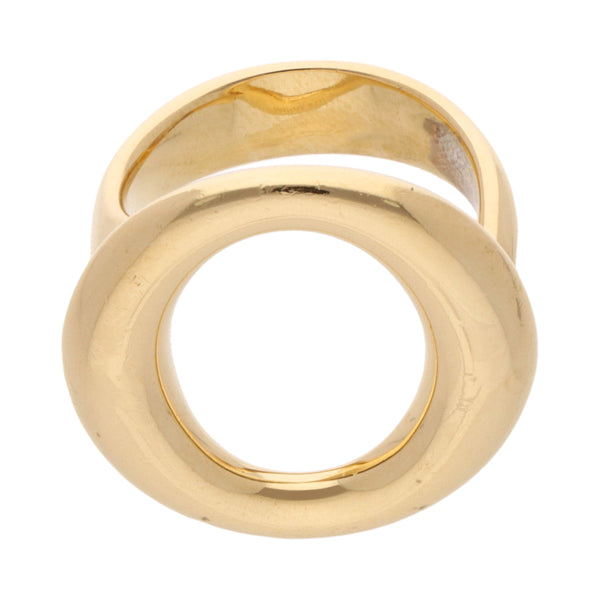 Anillo hechura especial firma Tiffany & Co. en oro amarillo 18 kilates.