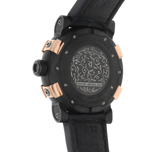 Reloj Romain Jerome para caballero modelo Día de los Muertos vistas en oro rosa 18 kilates.