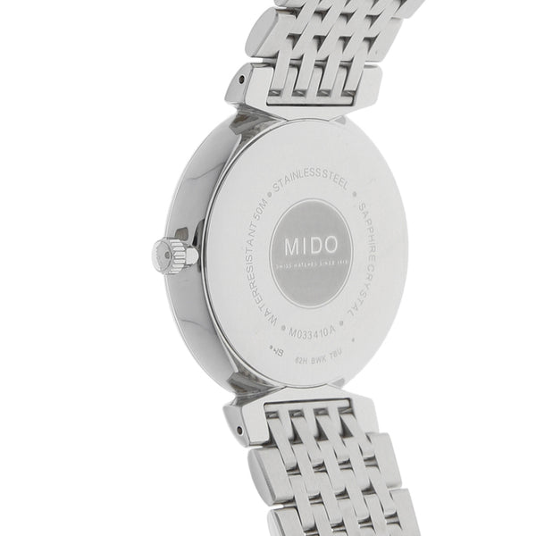 Reloj Mido para caballero en acero inoxidable.