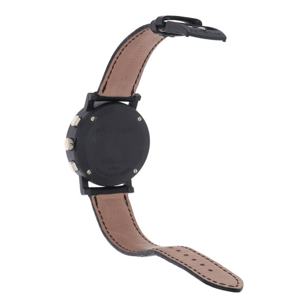 Reloj Bvlgari para caballero modelo Carbongold.