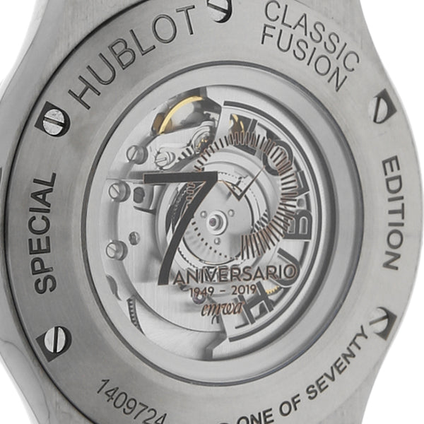 Reloj Hublot para caballero modelo Classic Fusion.