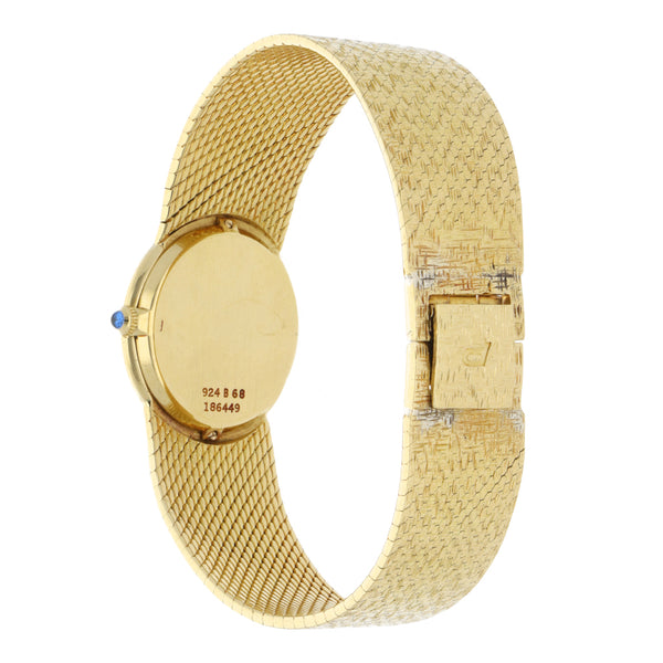 Reloj Piaget para dama en oro amarillo 18 kilates.