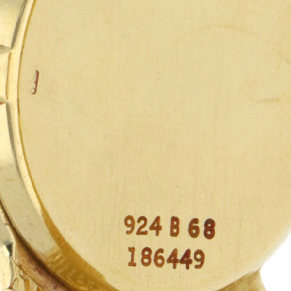 Reloj Piaget para dama en oro amarillo 18 kilates.