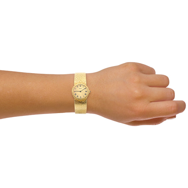 Reloj Piaget para dama en oro amarillo 18 kilates.