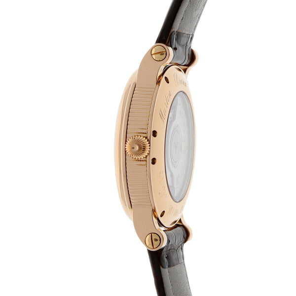 Reloj Martin Braun para caballero modelo Bigdate caja en oro rosa 18 kilates.