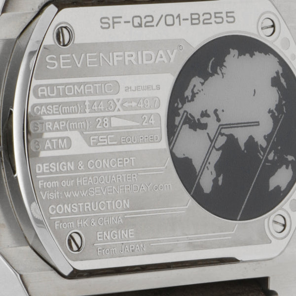 Reloj Sevenfriday para caballero modelo SF-Q2.