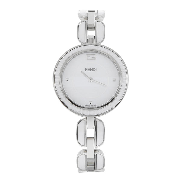 Reloj Fendi para dama en cerámica y acero inoxidable.