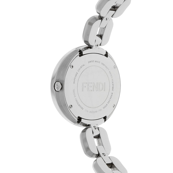 Reloj Fendi para dama en cerámica y acero inoxidable.