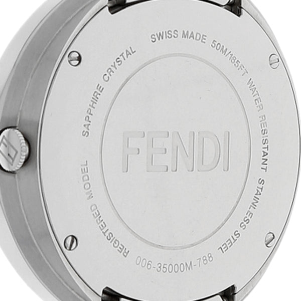 Reloj Fendi para dama en cerámica y acero inoxidable.