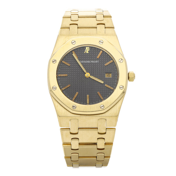 Reloj Audemars Piguet para caballero modelo Royal Oak en oro amarillo 18 kilates.