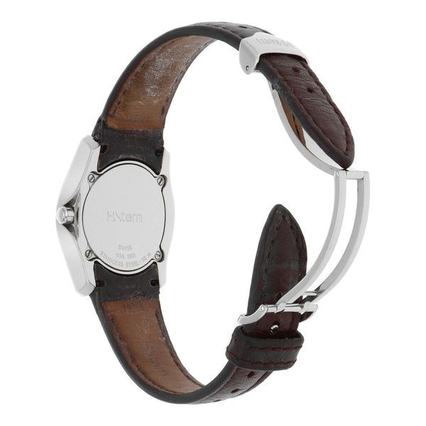 Reloj H. Stern para dama en acero inoxidable correa piel.