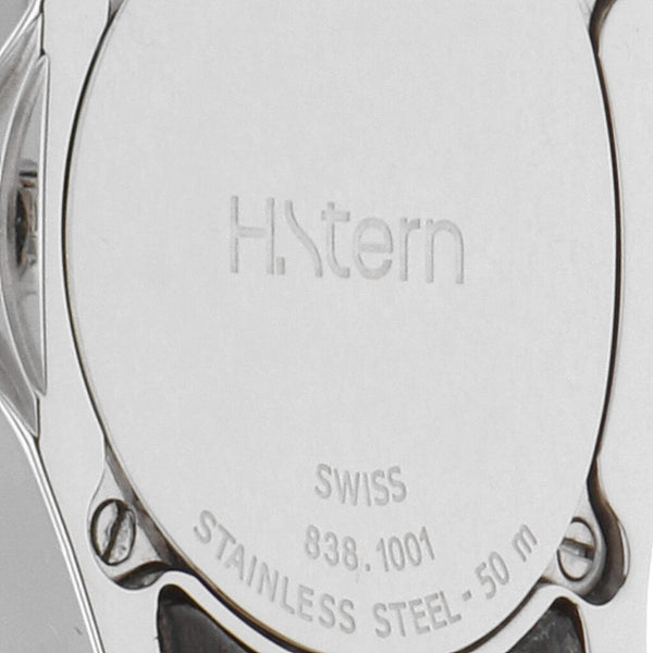 Reloj H. Stern para dama en acero inoxidable correa piel.