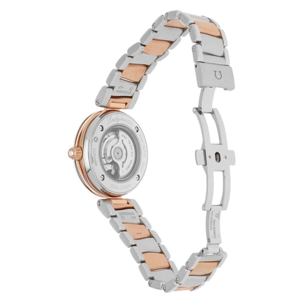 Reloj Omega para dama modelo Ladymatic vistas en oro rosa 18 kilates.