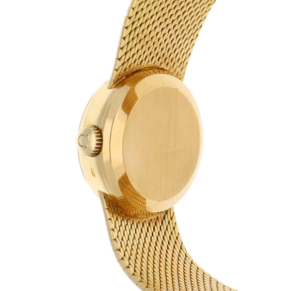 Reloj Omega para dama modelo Ladymatic en oro amarillo 18 kilates.