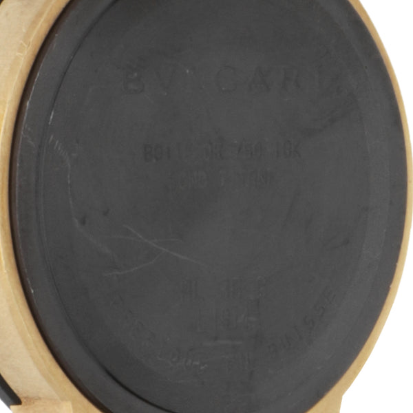 Reloj Bvlgari para caballero modelo Diagono caja en oro amarillo 18 kilates.