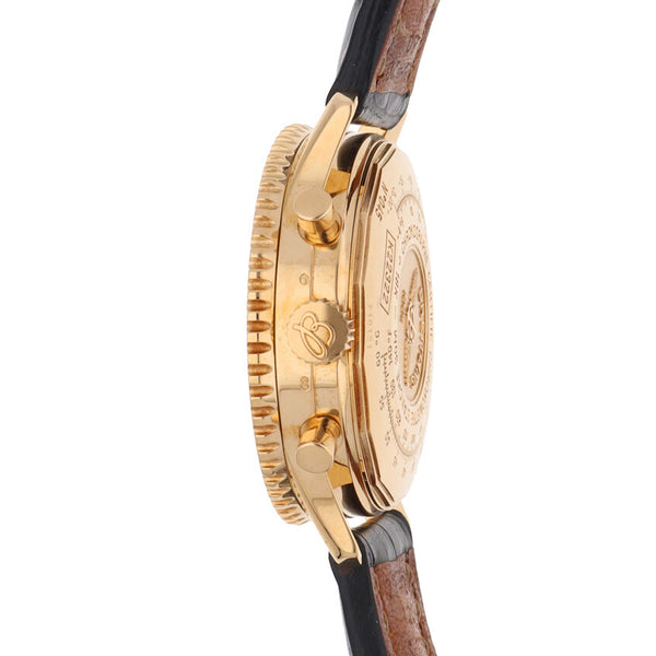 Reloj Breitling para caballero modelo Navitimer Cosmonaute caja en oro amarillo 18 kilates.