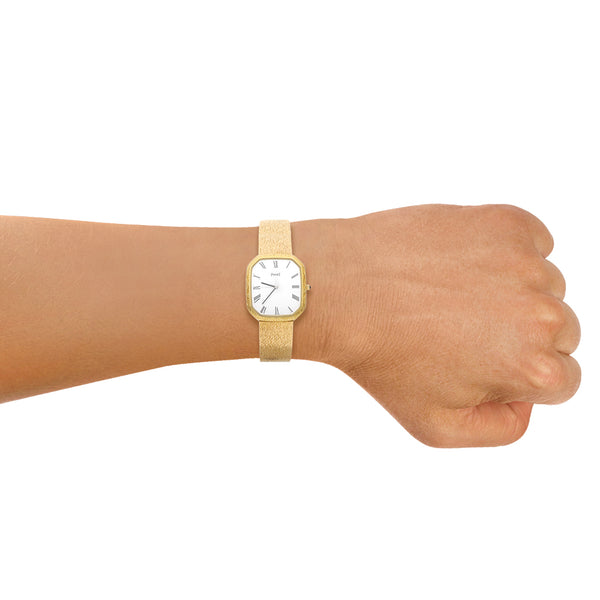 Reloj Piaget para caballero en oro amarillo 18 kilates.