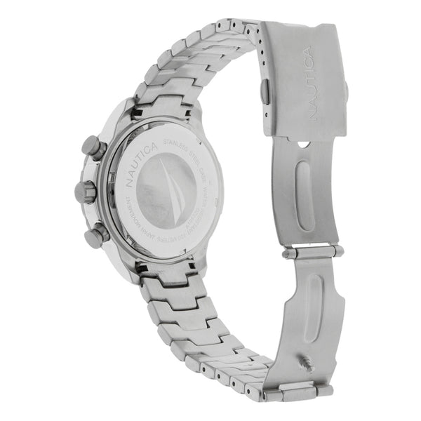 Reloj Nautica para caballero en acero inoxidable.