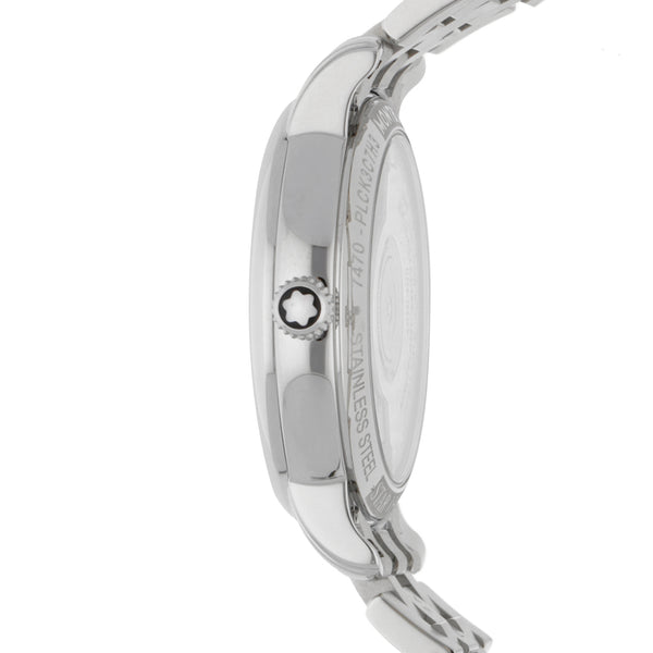 Reloj Montblanc para dama modelo Star Legacy en acero inoxidable.