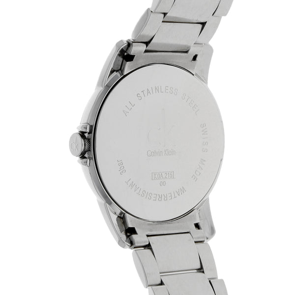 Reloj Calvin Klein para caballero en acero inoxidable.