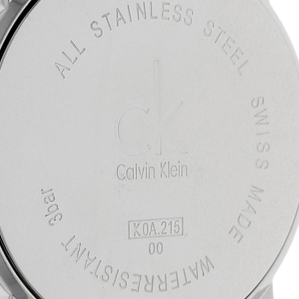 Reloj Calvin Klein para caballero en acero inoxidable.