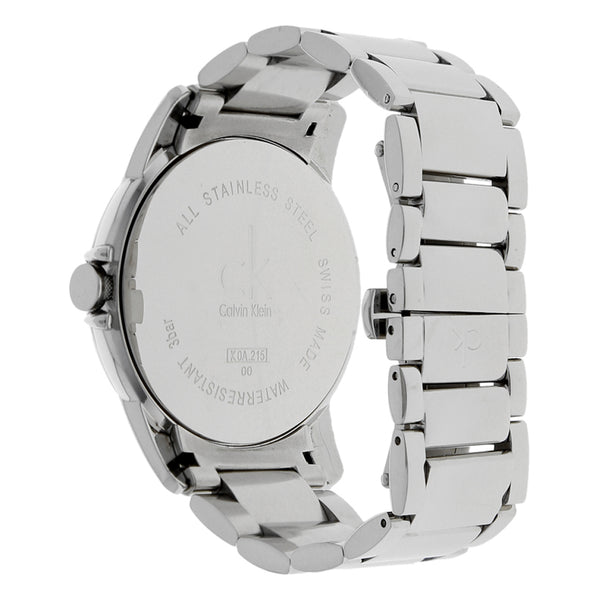 Reloj Calvin Klein para caballero en acero inoxidable.