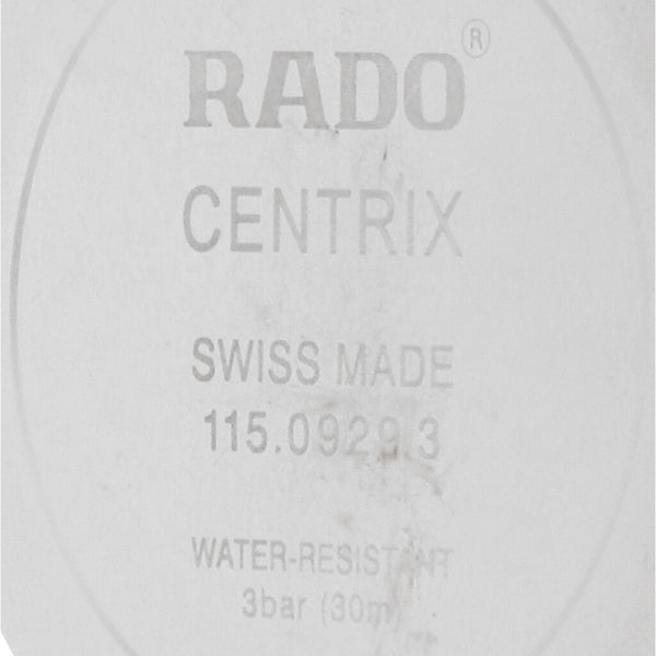 Reloj Rado para caballero modelo Centrix.