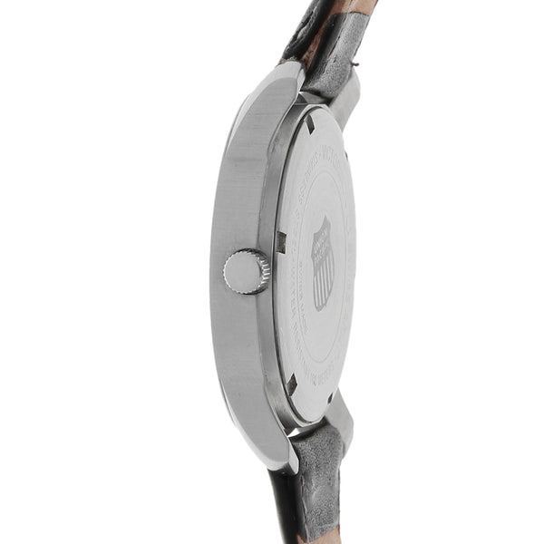 Reloj Victorinox Swiss Army para caballero en acero inoxidable correa piel.