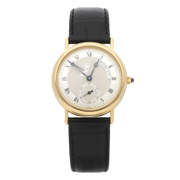 Reloj Breguet para caballero/unisex modelo Classique caja en oro amarillo 18 kilates.