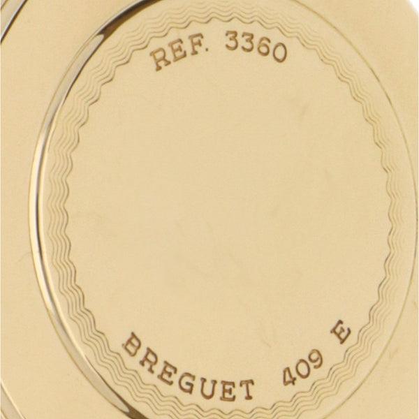 Reloj Breguet para caballero/unisex modelo Classique caja en oro amarillo 18 kilates.