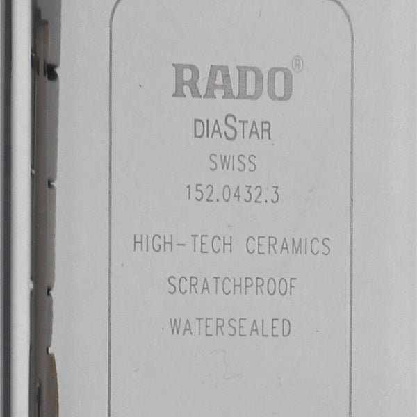 Reloj Rado para caballero modelo DiaStar.