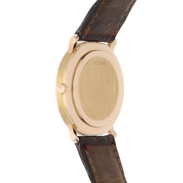 Reloj Audemars Piguet para caballero en oro amarillo 18 kilates correa piel.
