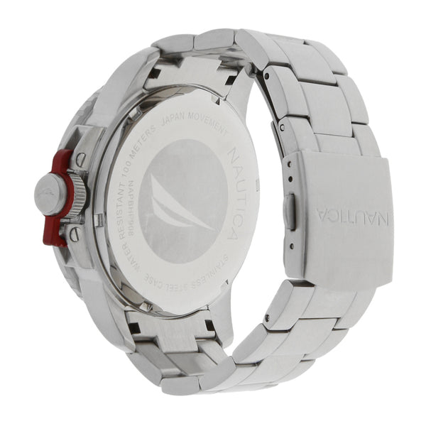 Reloj Nautica para caballero en acero inoxidable.