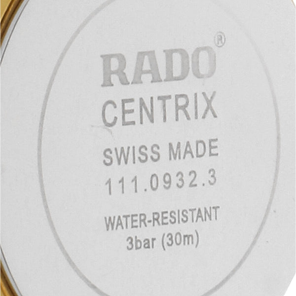 Reloj Rado para dama modelo Centrix.