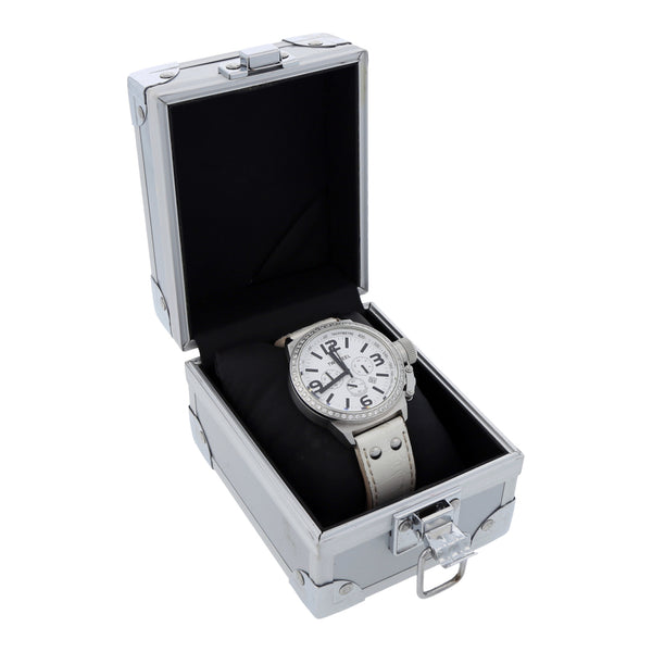 Reloj TW Steel para caballero/unisex en acero inoxidable correa piel.