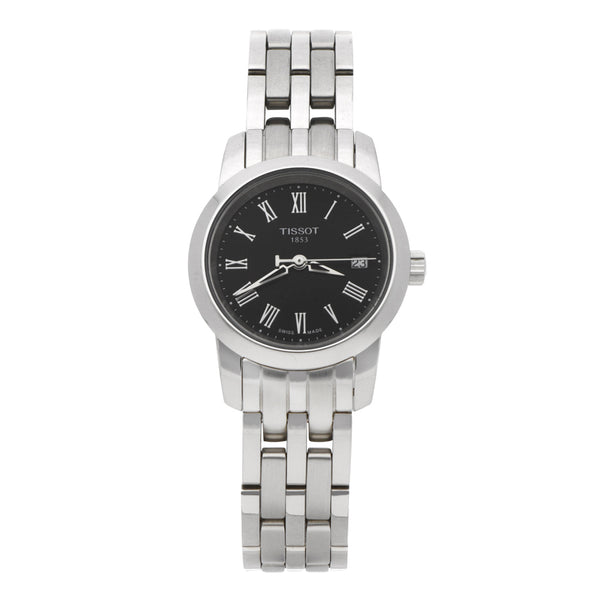 Reloj Tissot para dama en acero inoxidable.