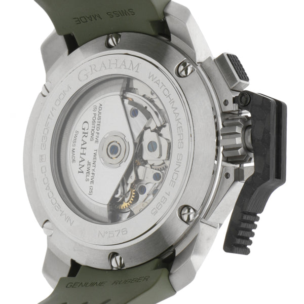 Reloj Graham para caballero modelo Chronofighter Oversize Target.