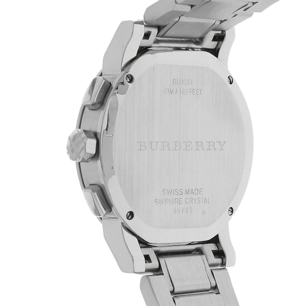 Reloj Burberry para caballero en acero inoxidable.