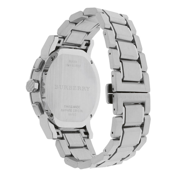 Reloj Burberry para caballero en acero inoxidable.