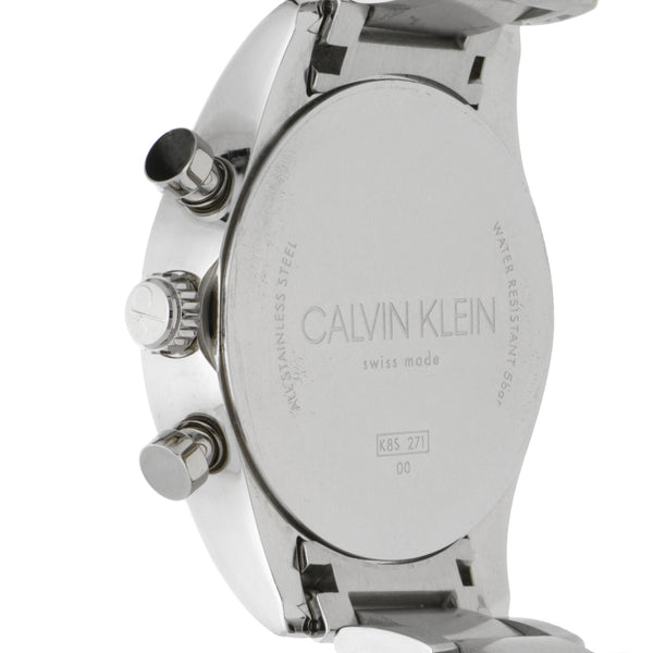 Reloj Calvin Klein para caballero en acero inoxidable.